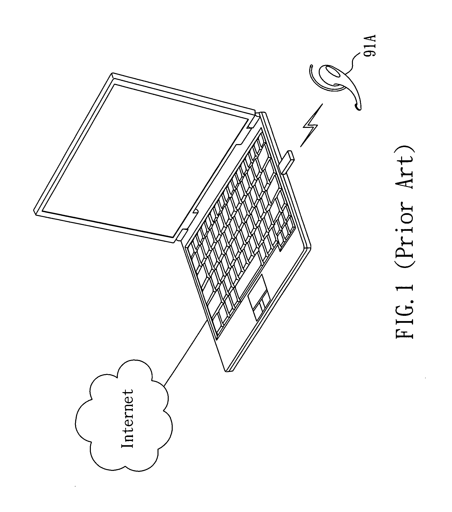 Mobile phone capable of making internet calls, system and method using the same