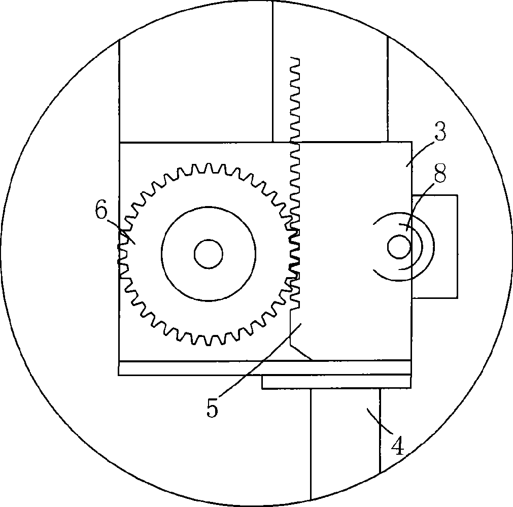 Rack type board plugging machine