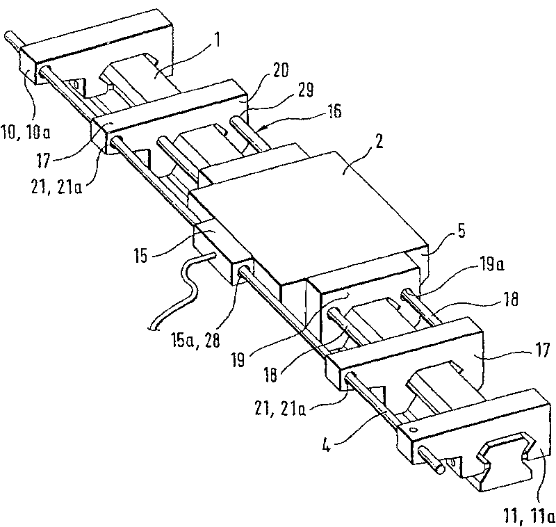 Linear guide unit with length measuring system