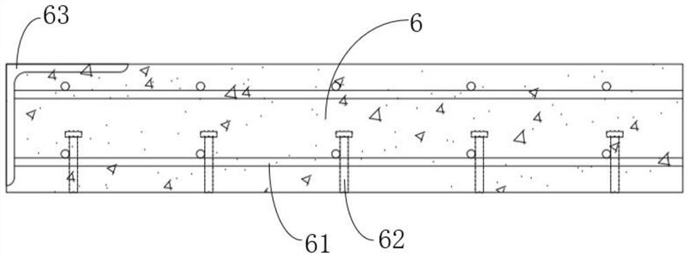 Bailey beam construction trestle expansion joint system and construction method