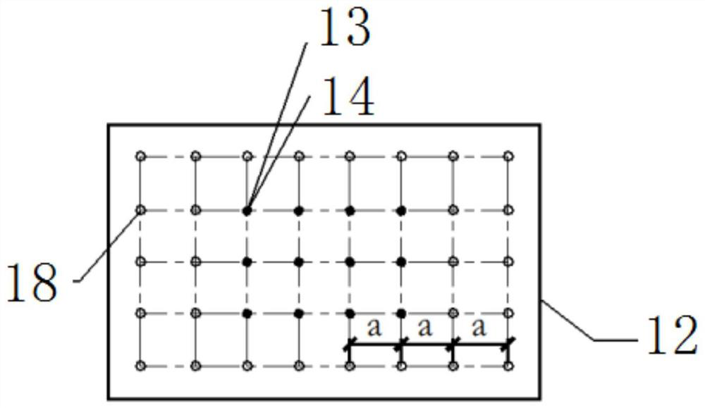 Subway station damping beam column joint with high durability and construction method thereof