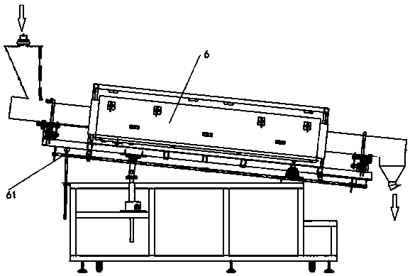 Full-automatic production system for lithium manganate positive electrode material