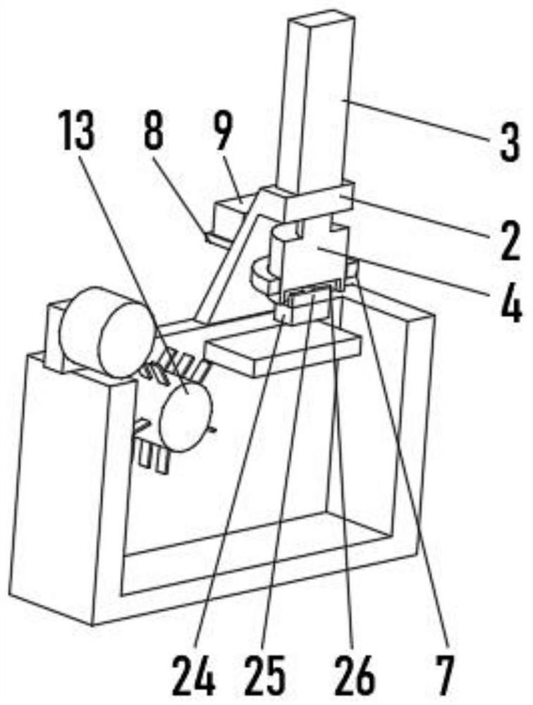 Air pressure printing and dyeing device