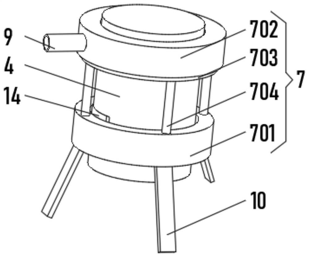 Air pressure printing and dyeing device