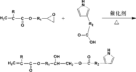 Hybrid cured light-induced blackened acrylate adhesive