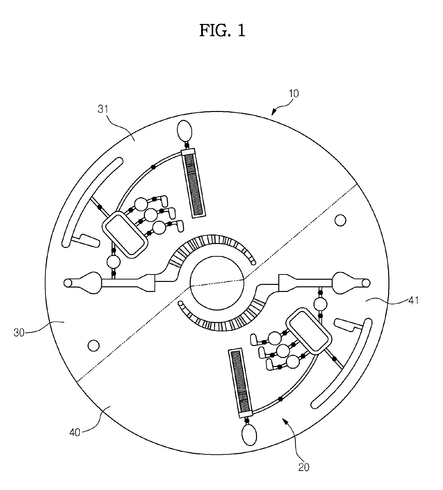 Centrifugal micro-fluidic device and method for detecting analytes from liquid specimen