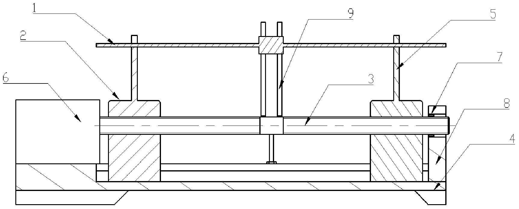 Simply supported beam type dynamic vibration absorber with adjustable frequency