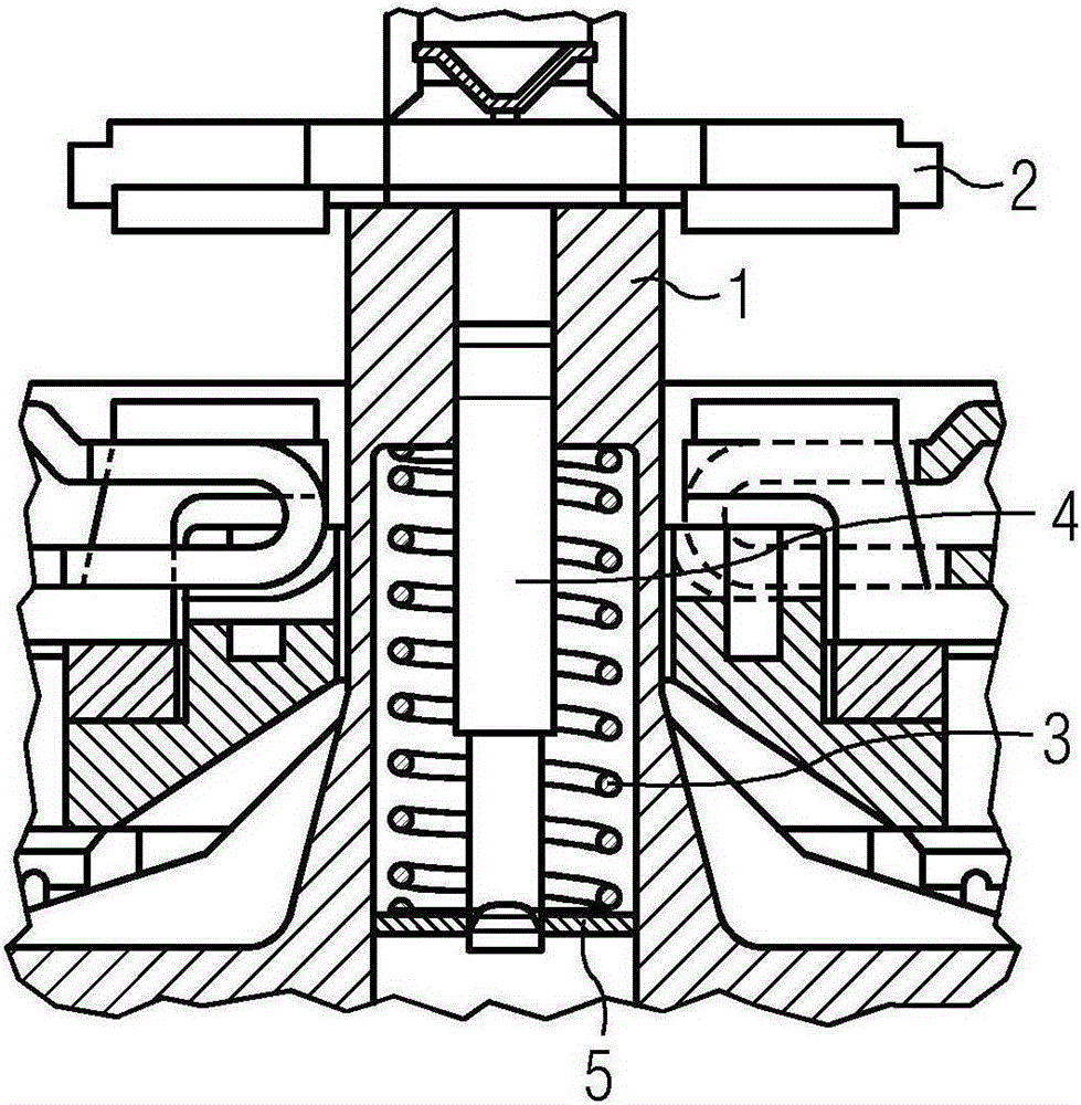 Contact assembly for electromechanical switching device, and electromechanical switching device