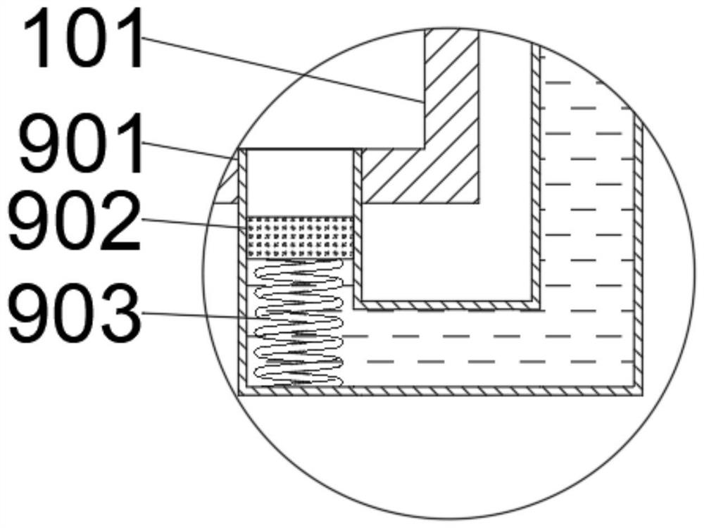 Processing platform for plywood gluing