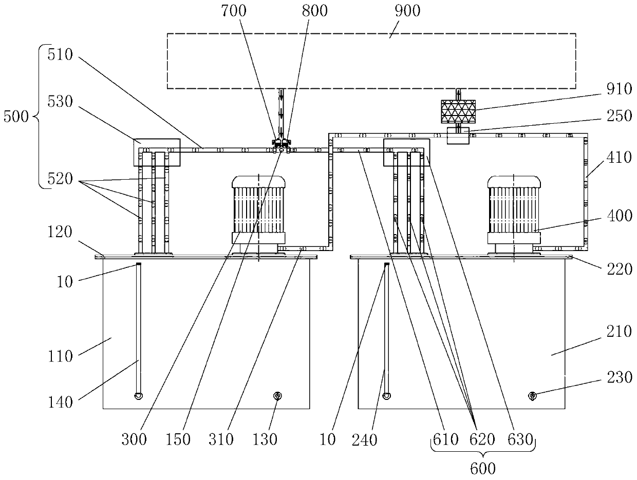 Liquid storage supply device