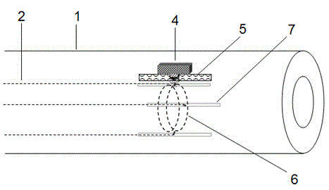 Catheter capable of adjusting hole size of head end