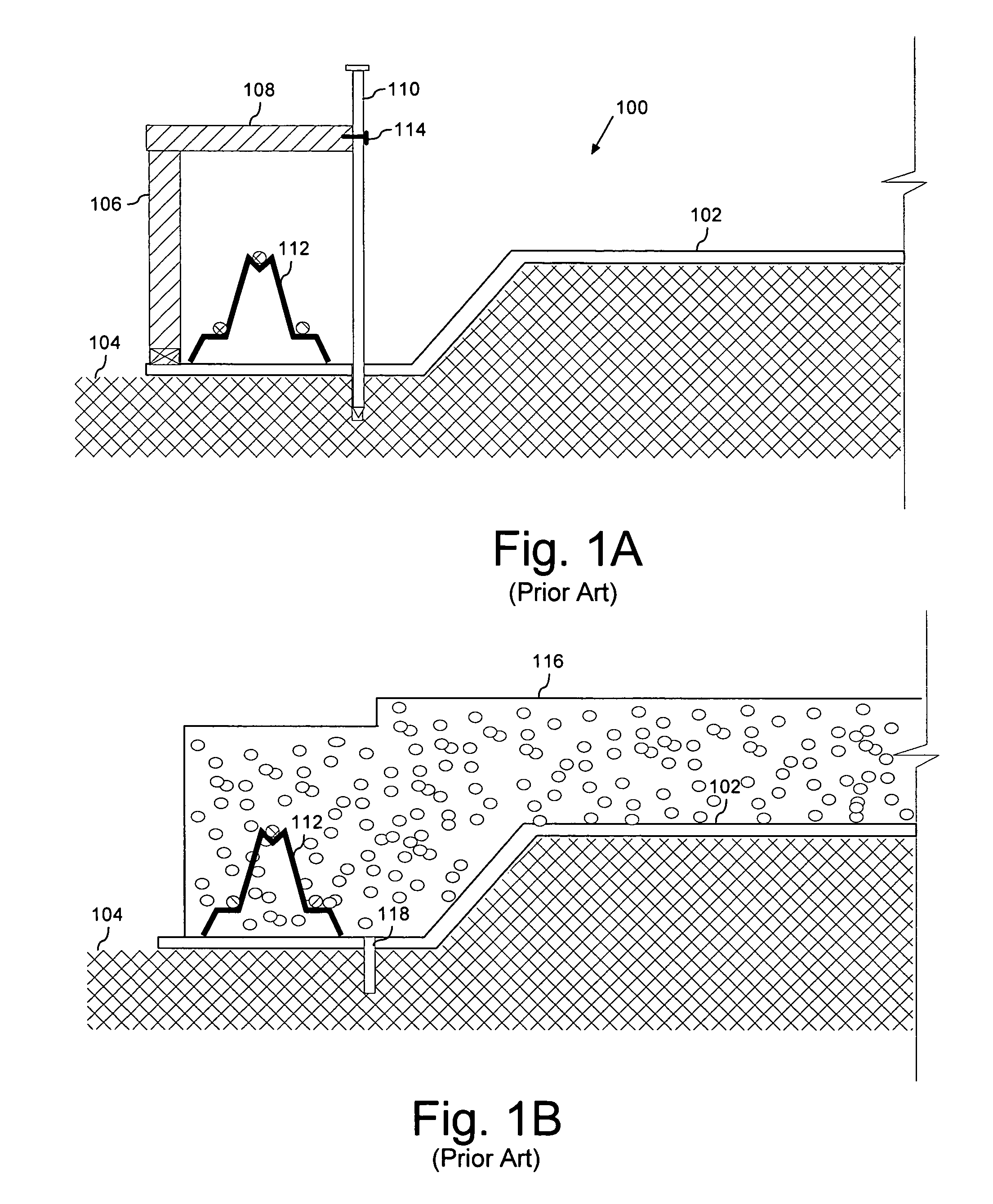 Break-away concrete form stake with self-sealing feature