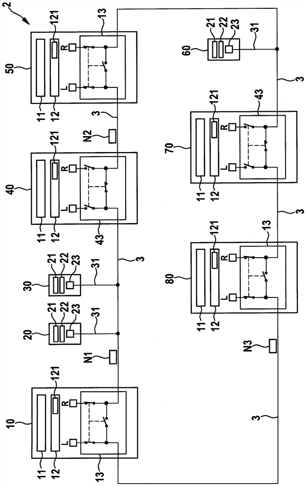 Subscriber station for a bus system and method for data transmission in a bus system