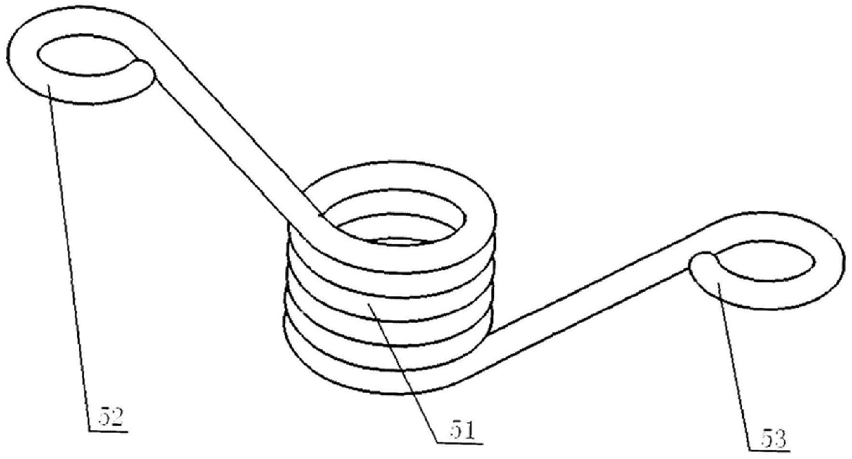 An air-to-air missile solid rocket motor ignition safety device return mechanism