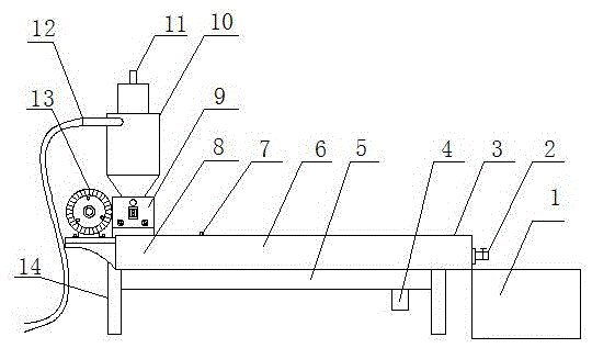 Sesame cleaning, screening, separating and soaking device and sesame processing method