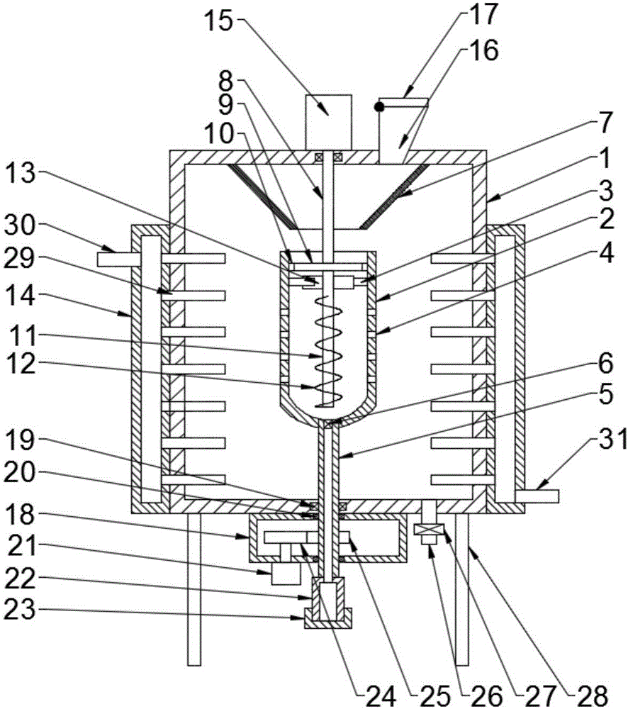 Efficient Chinese medicine effective component extraction device