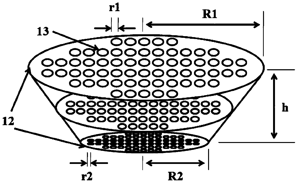 MOCVD reaction room used for growing graphene