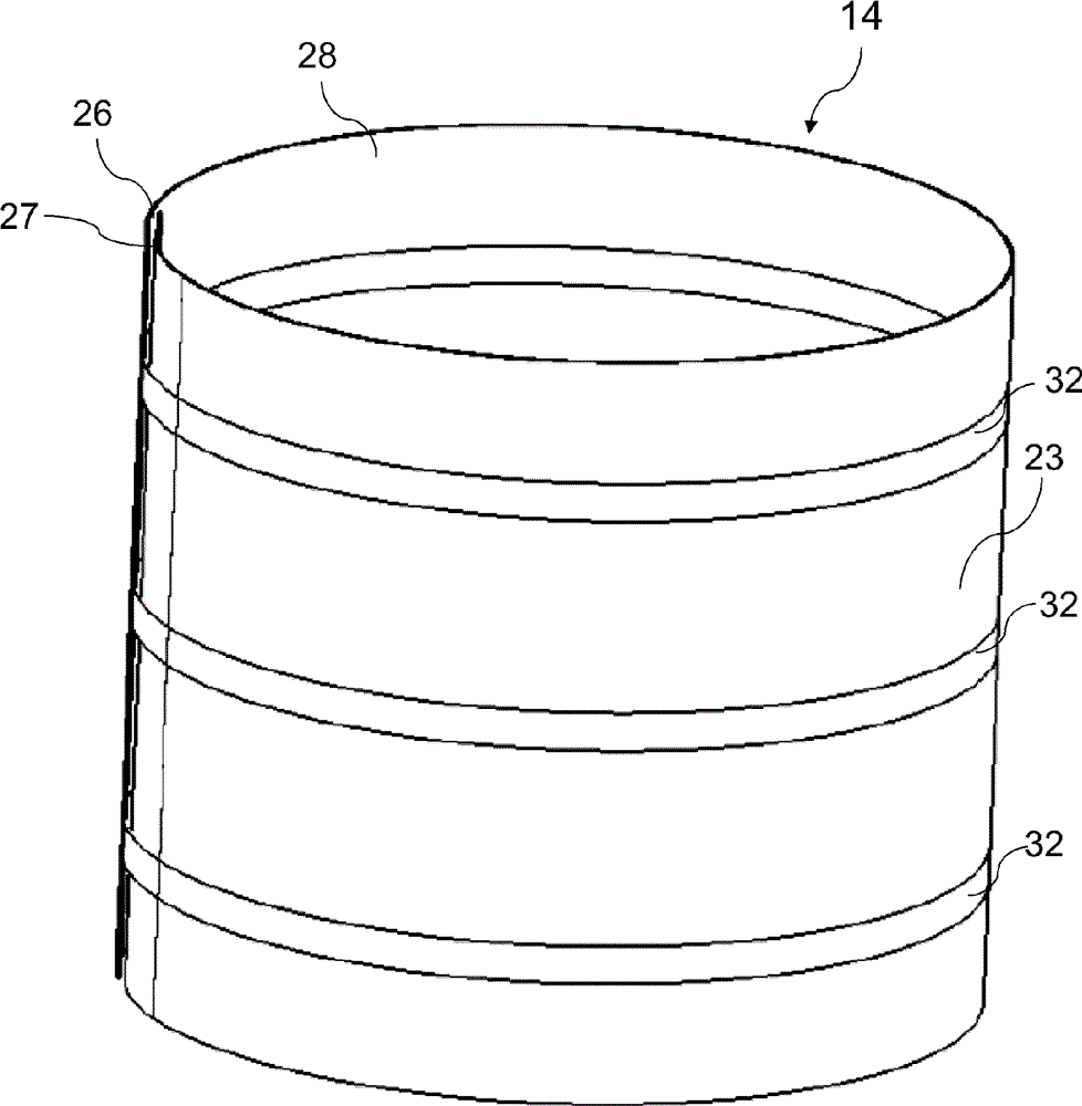 Filter element and method for production