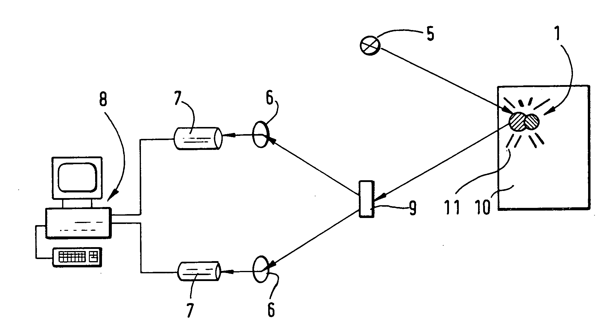 Method and device for checking authenticity of a security element