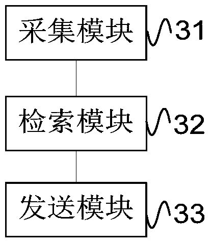 Barrage media-based search processing method and system