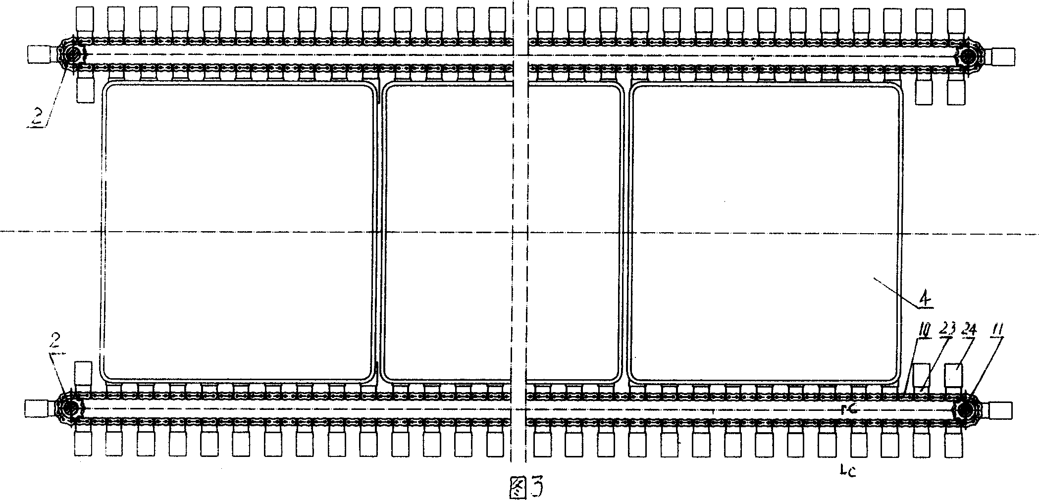 Vacuum freeze drying device