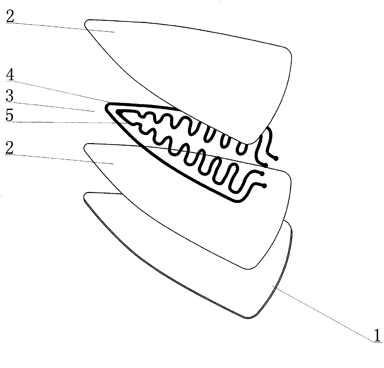 Iron bottom plate