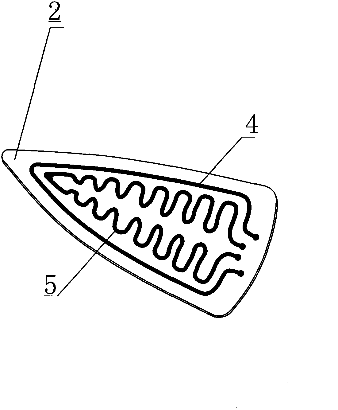 Iron bottom plate