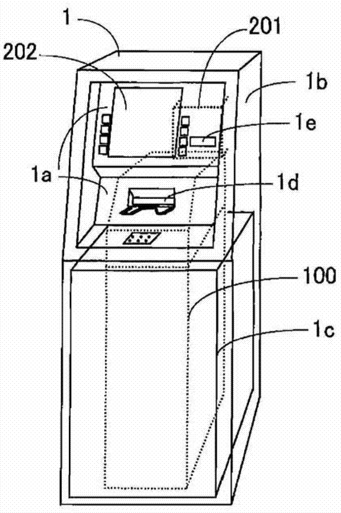 Bill handling device