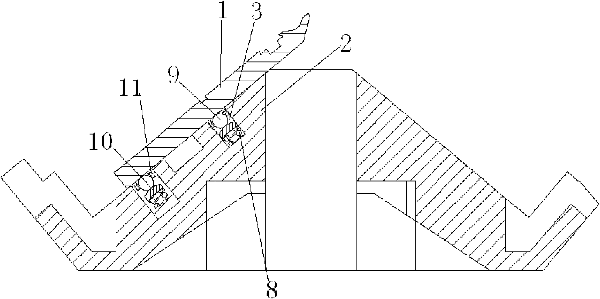 Computerized flat knitting machine