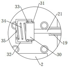 A mechanical parts detection working device