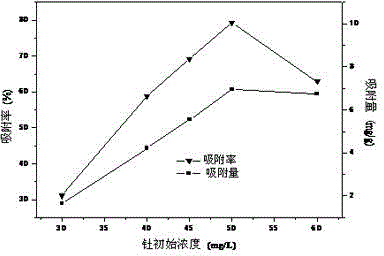 Method for repairing thorium (IV)-polluted water body by employing facultative marine fungi living body