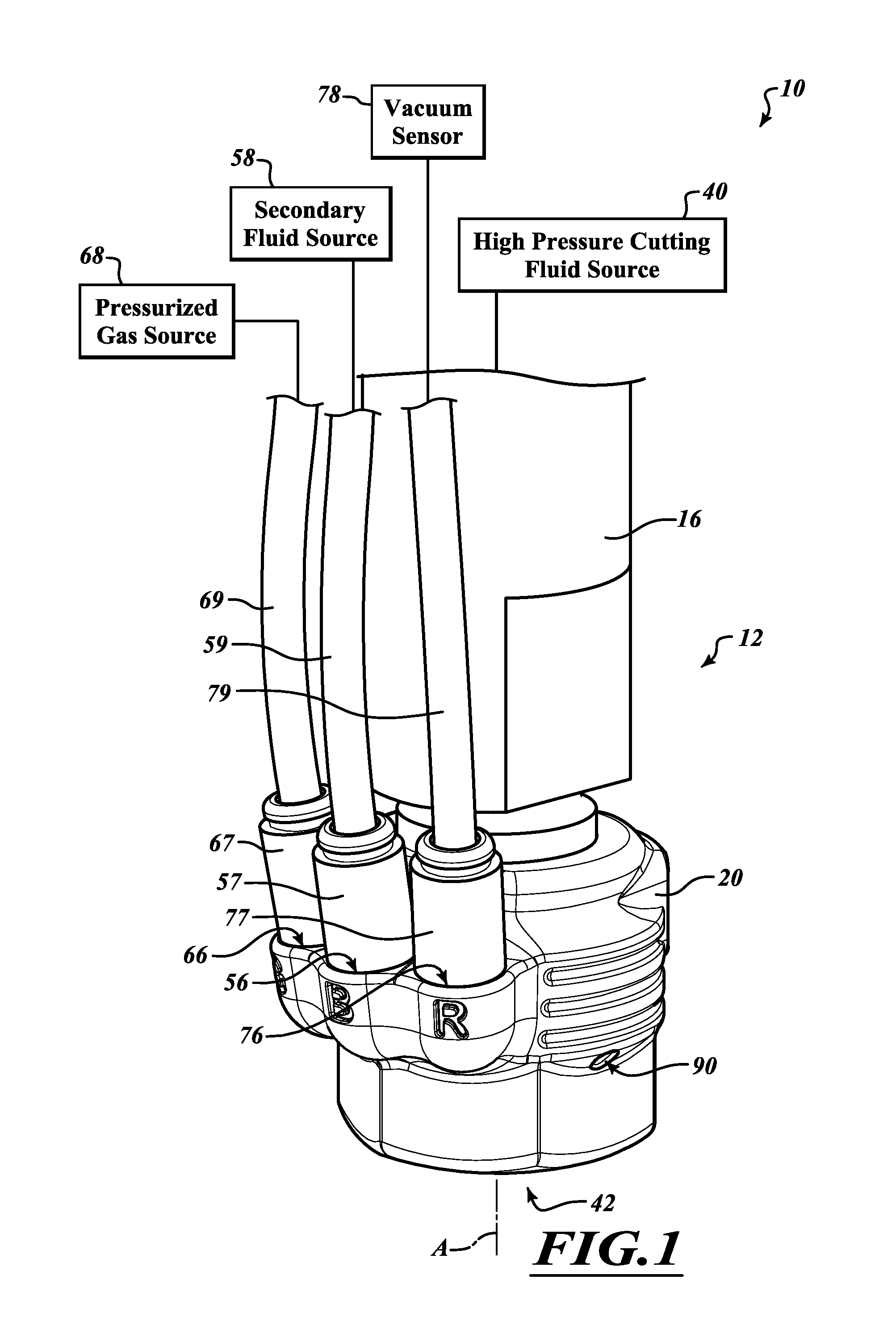 High-pressure waterjet cutting head systems, components and related methods