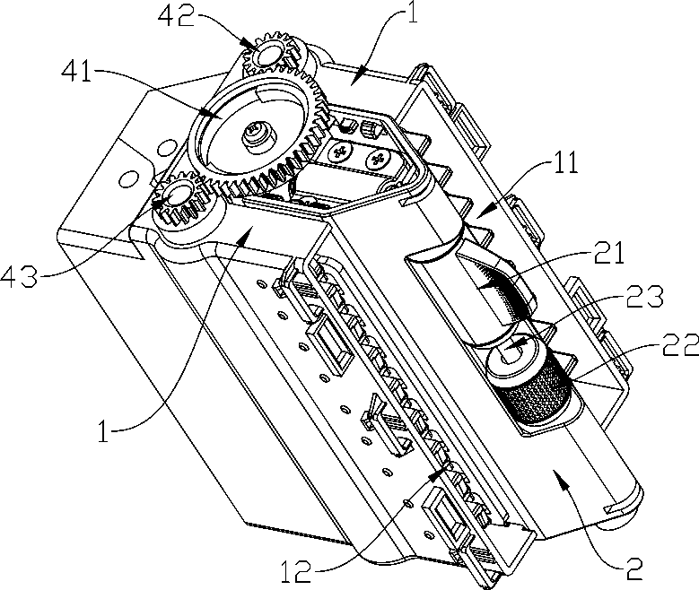 Manually concealed air outlet mechanism