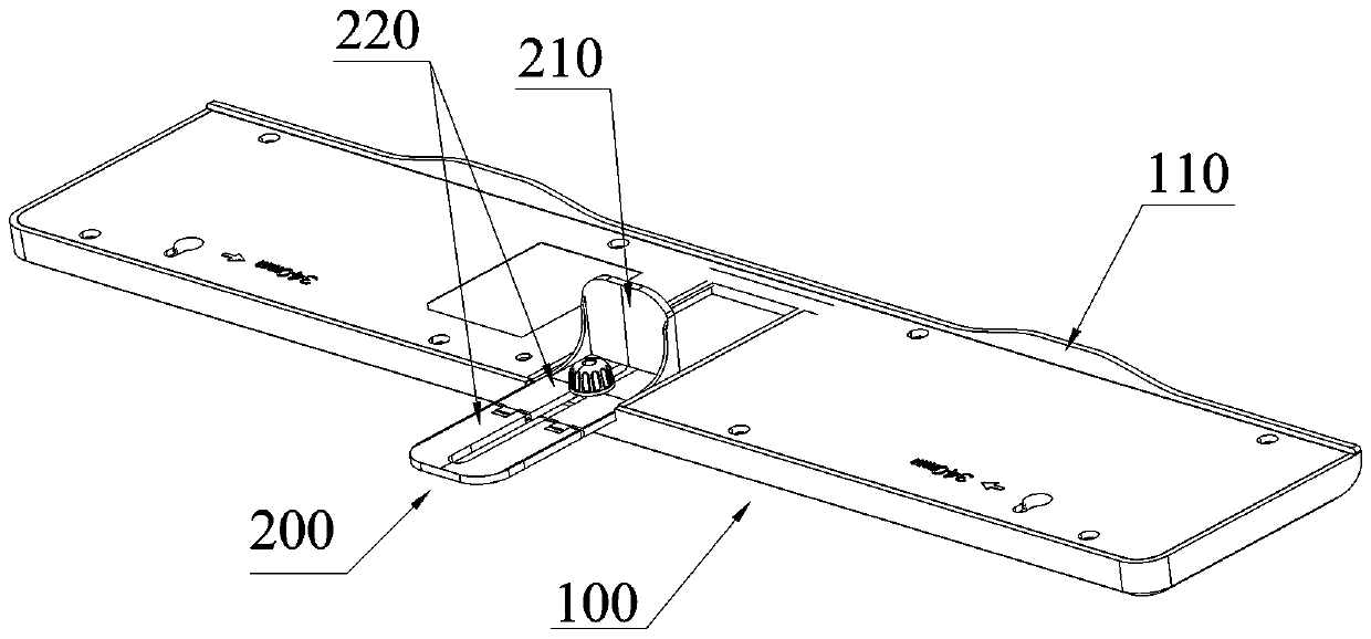 Novel flat television antenna