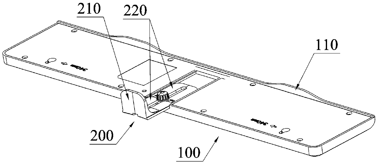 Novel flat television antenna