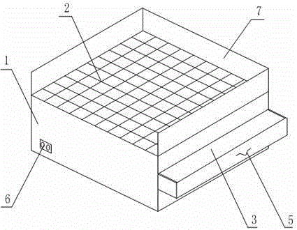 Machining workbench facilitating magnetic metal scrap recovery