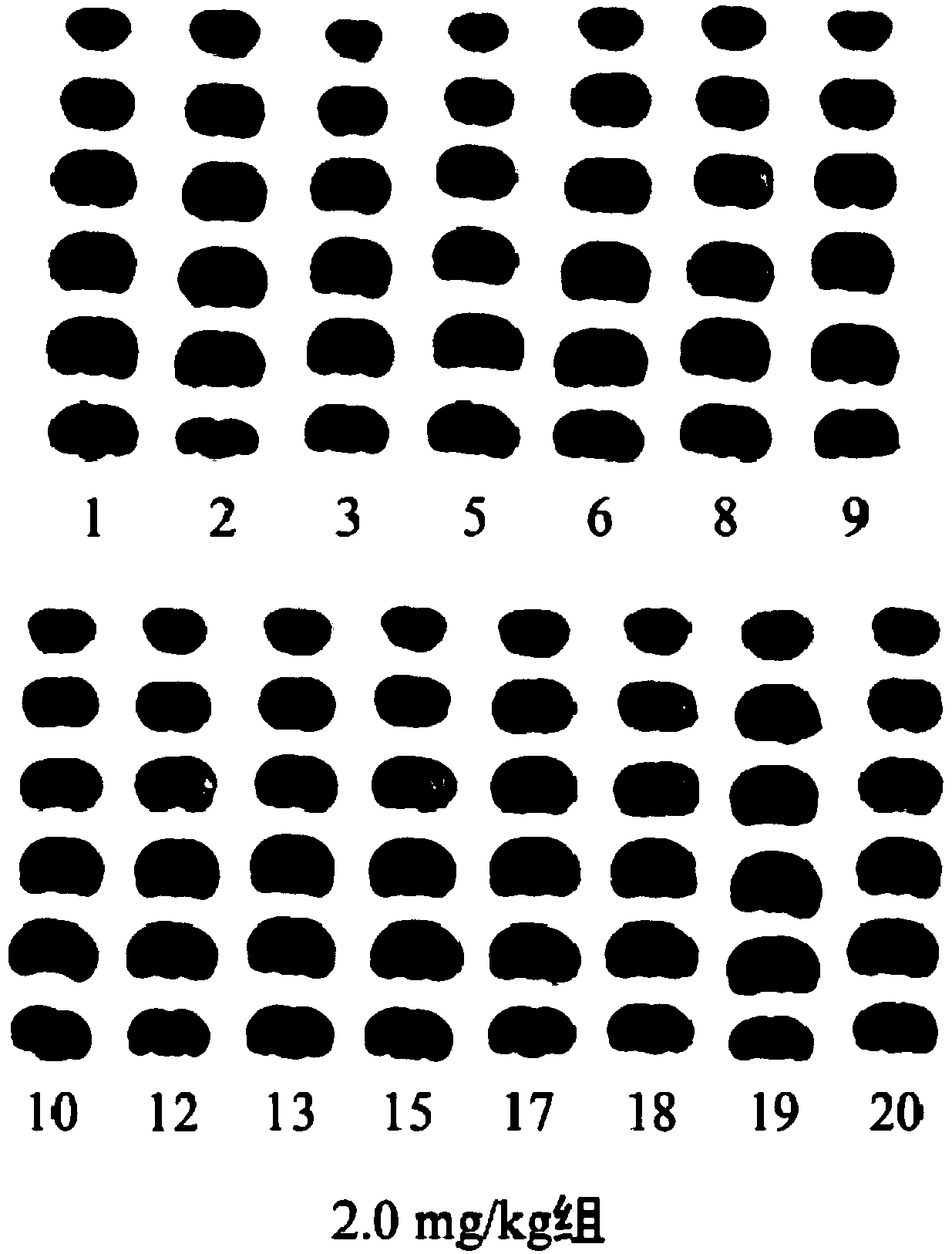 Phenylacrylate compound as well as preparation method and application thereof