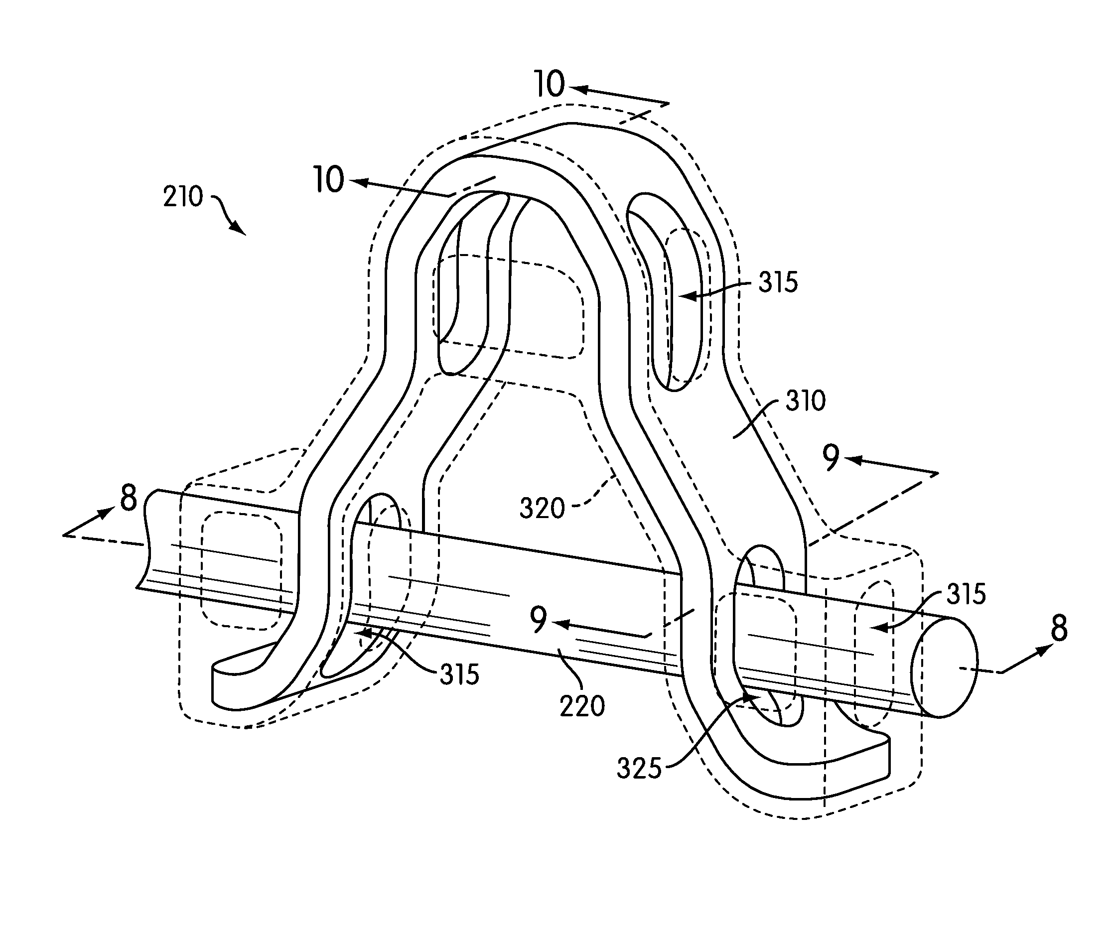 Conveyor belt with composite link