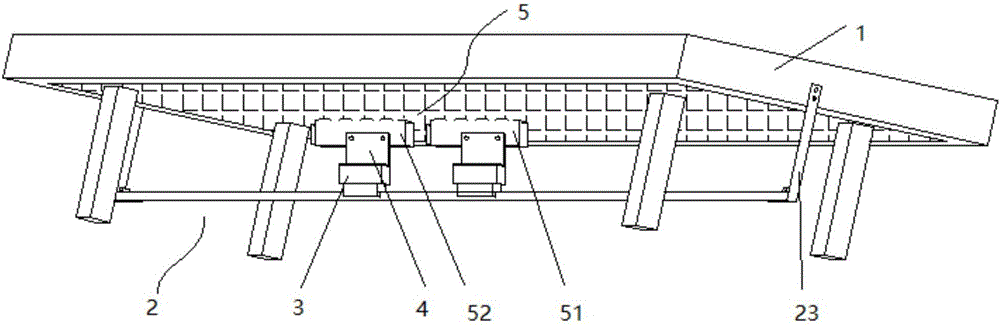 Tool platform with continuous dust removal function and control method