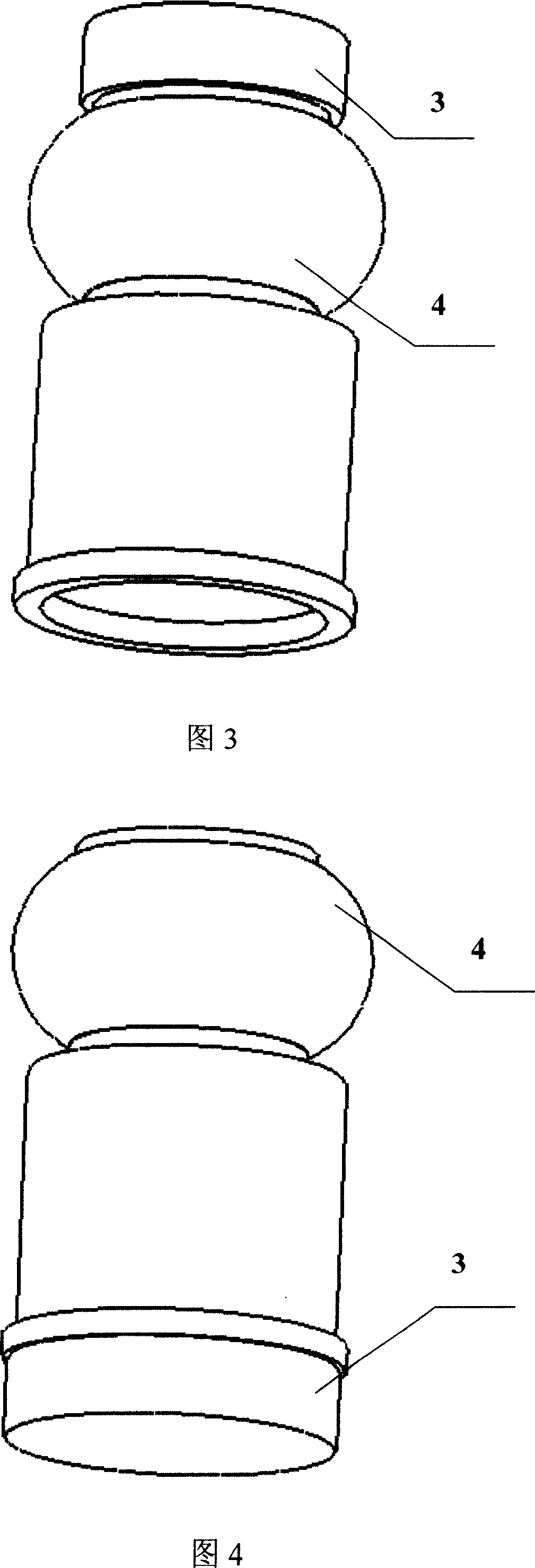 Air spring vibration insulating foundation with gas-film lubrication unit