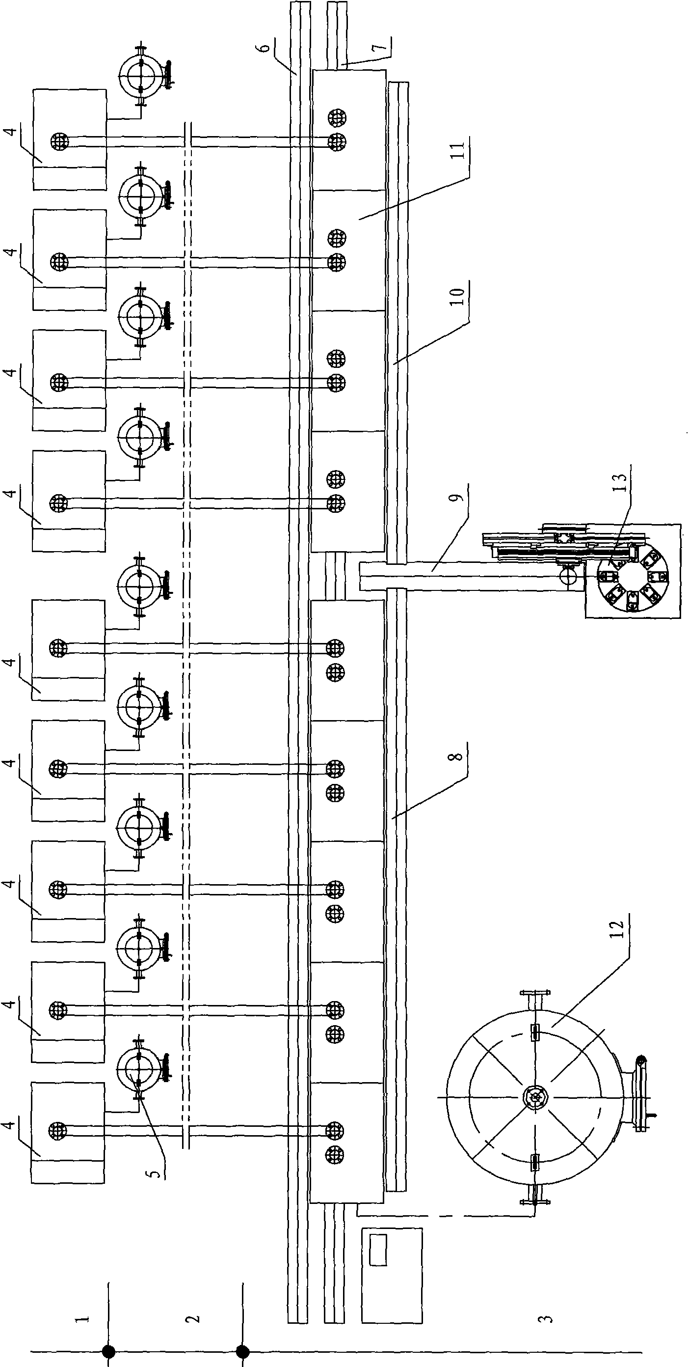 Automatic conveying and sorting system for sampling