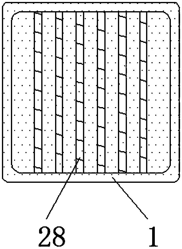 Expansion rack for new energy vehicle trunk