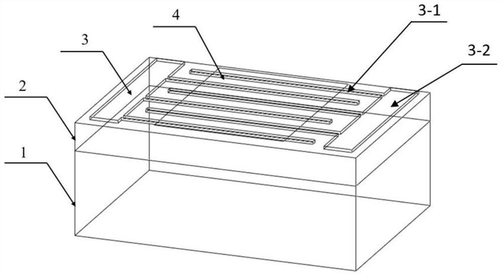 Gas sensor made of graphene-tungsten disulfide composite material and preparation method of gas sensor