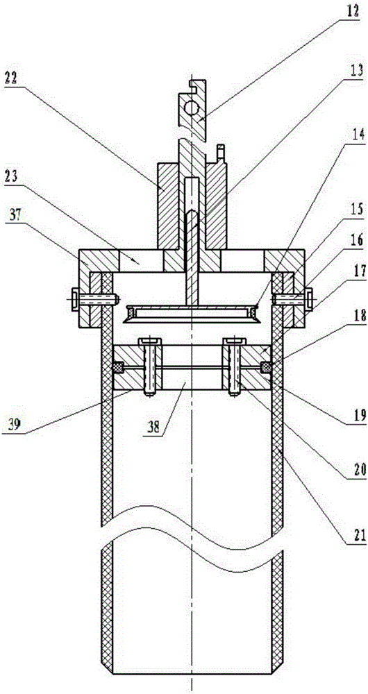 A large-diameter lake columnar sediment sampling equipment and system