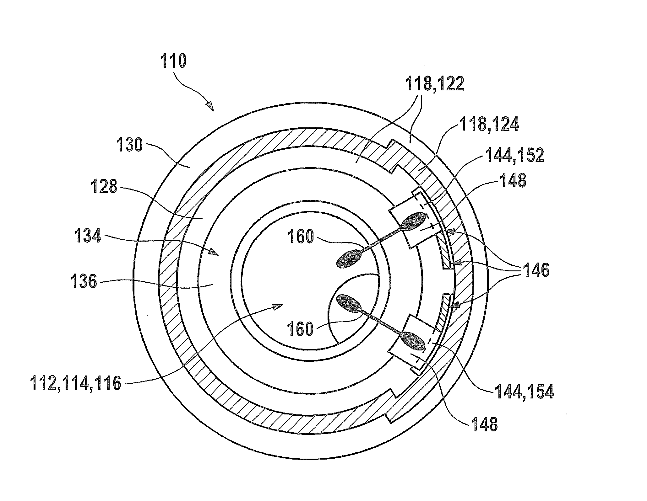 Ultrasonic transducer for use in a fluid medium