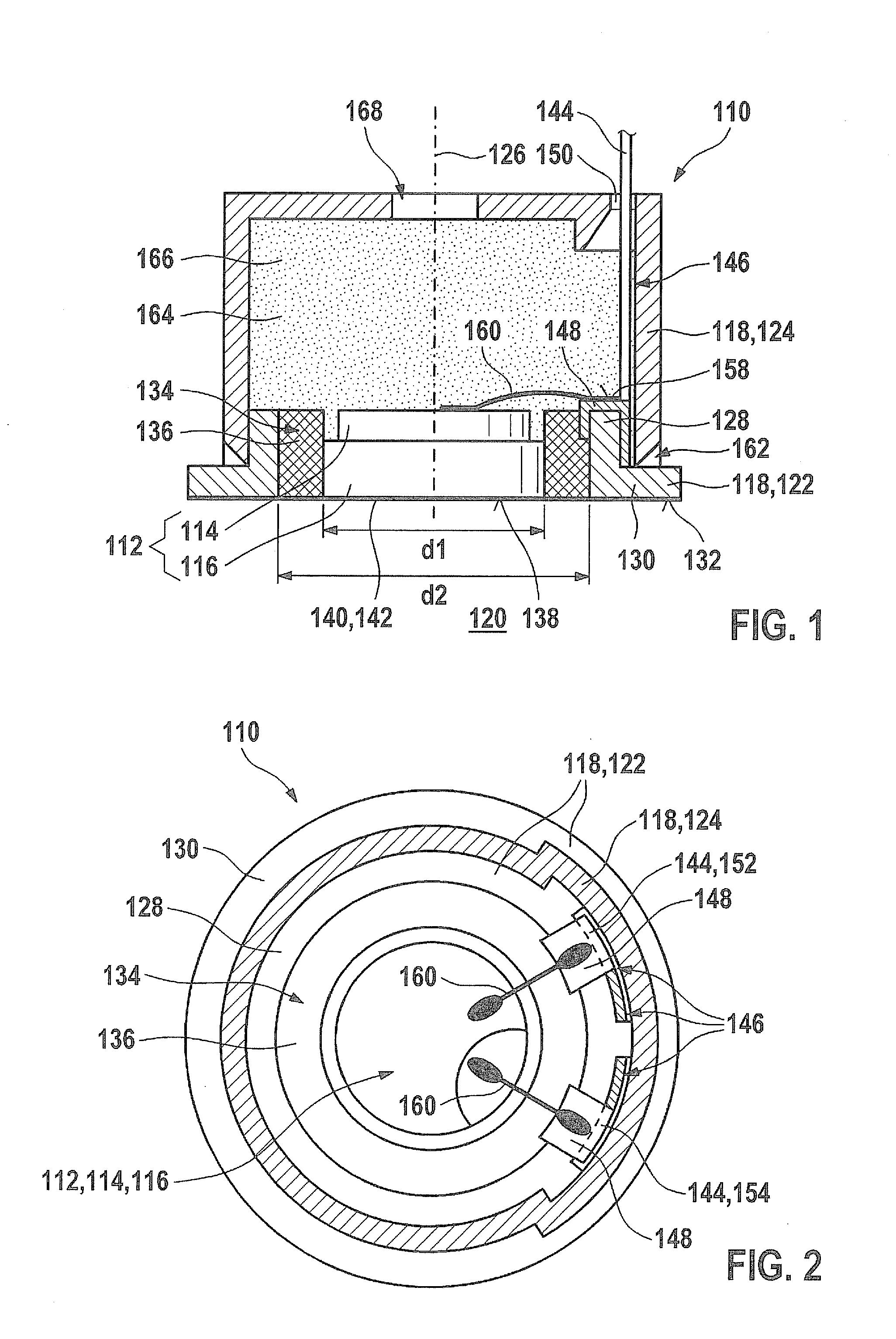 Ultrasonic transducer for use in a fluid medium