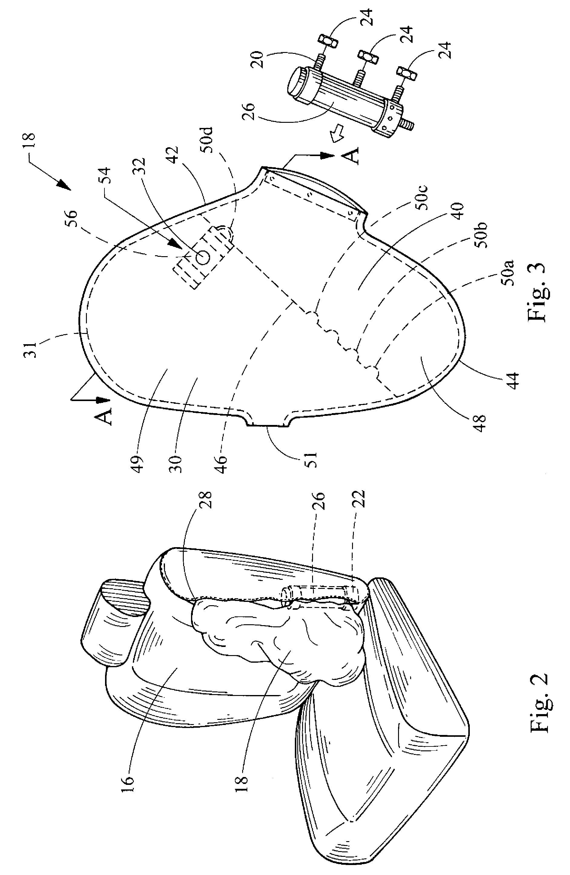 Airbag for protection of a vehicle occupant