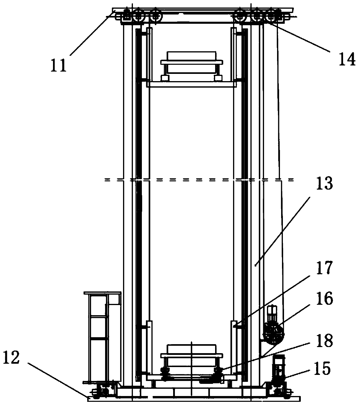 Three-dimensional warehouse for rapidly storing molds