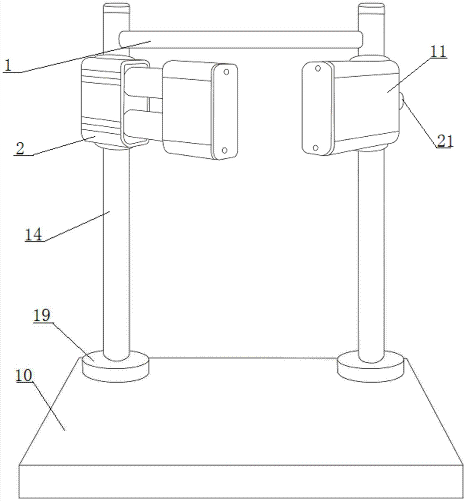 Apparatus for measuring inclination of tooth cusp