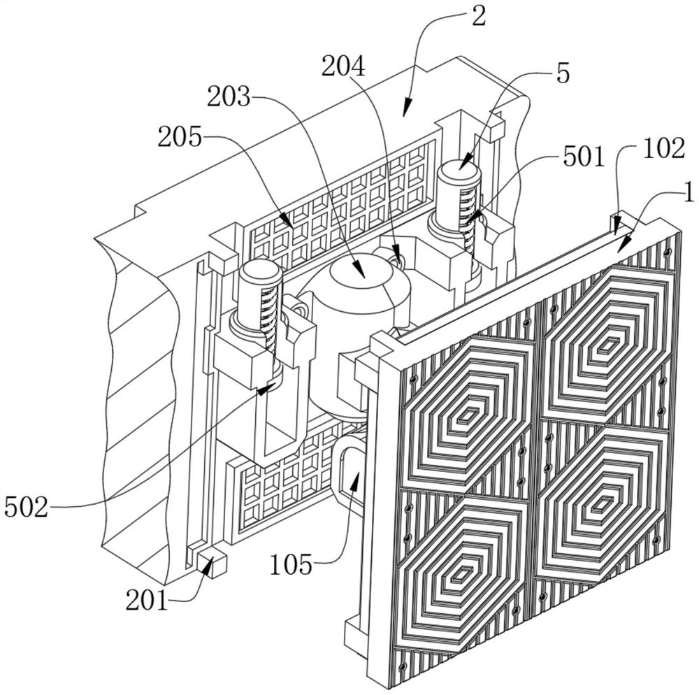 Assembly type integrated bathroom wall structure wallboard